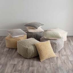 Jersey Bobble Pouffe - thumbnail 6
