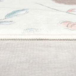 Woodland Animals Washable Faux Fur Rug - thumbnail 4