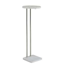 Marble Effect Top White Bath Table - thumbnail 3