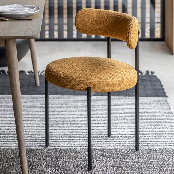 Set of 2 Mesa Dining Chairs, Fabric - image 1