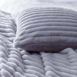 Appletree Morritz Faux Fur Square Cushion - thumbnail 4