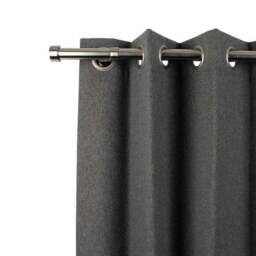 Trinity Room Darkening Extendable Metal Eyelet Curtain Pole - thumbnail 5