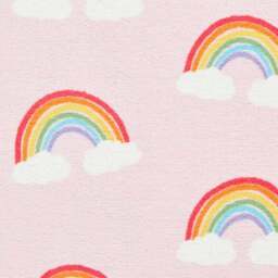 Catherine Lansfield Kids Rainbow Hearts Rug - thumbnail 2