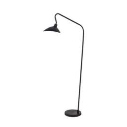 Toulon Matt Black Task Floor Lamp - thumbnail 4