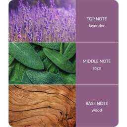 Heart and Home Ellipse Lavender & Sage Multi Wick Candle - thumbnail 4
