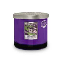Heart and Home Ellipse Lavender & Sage Multi Wick Candle - thumbnail 2