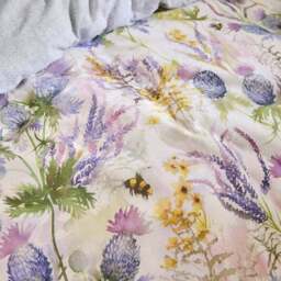 Voyage Cluaran 100% Cotton Duvet Cover & Pillowcase Set - thumbnail 2