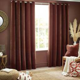 Yard Chenille Eyelet Curtains - thumbnail 2