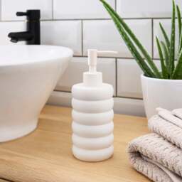 Chunky Ribbed Soap Dispenser - thumbnail 1