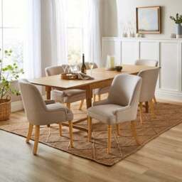 Beatrice Dining Chair, Fabric - thumbnail 2