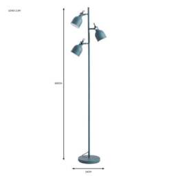 Issac 3 Light Floor Lamp - thumbnail 5