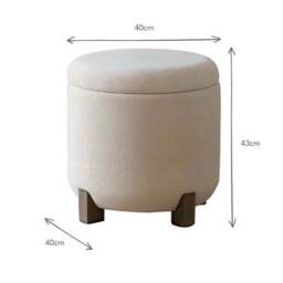 Yard Neven Footstool - thumbnail 5