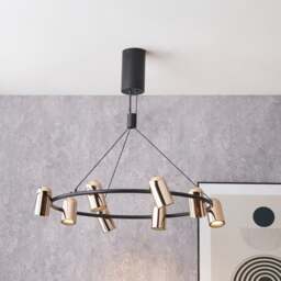 Pacific Lifestyle Xena 8 Light Adjustable LED Pendant Light - thumbnail 1