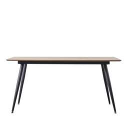 Newport 6 Seater Rectangular Dining Table - thumbnail 2