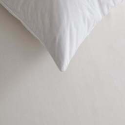 Dorma Luxurious White Goose Down Back Sleeper Pillow - thumbnail 3