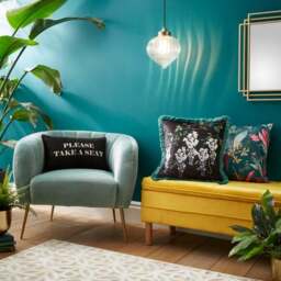 Tropical Velour Cushion - thumbnail 6