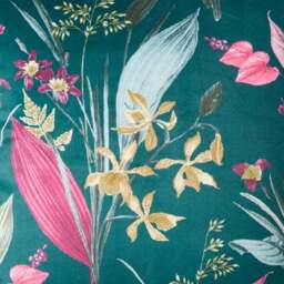 Tropical Velour Cushion - thumbnail 4