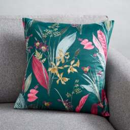 Tropical Velour Cushion - thumbnail 1