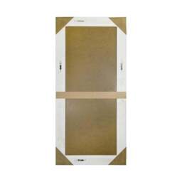 Caspian Vintage Elegant Rectangle Full Length Wall Mirror - thumbnail 4