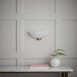 Return - Vogue Welles Frosted Glass Wall Light - thumbnail 2