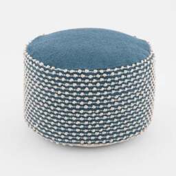 Jersey Bobble Round Pouffe - thumbnail 4