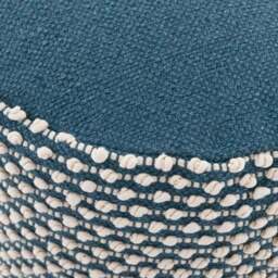 Jersey Bobble Round Pouffe - thumbnail 3