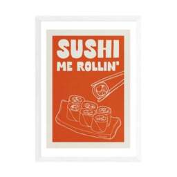 East End Prints Sushi Me Rollin Print - thumbnail 2