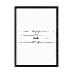 East End Prints Enjoy The Little Things Print - thumbnail 2