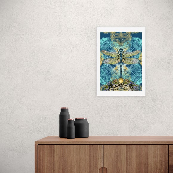 East End Prints Spirited Dragonfly Print - image 1