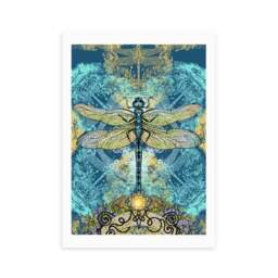 East End Prints Spirited Dragonfly Print - thumbnail 2