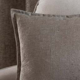 Chenille Square Oxford Cushion - thumbnail 2