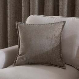 Chenille Square Oxford Cushion - thumbnail 1