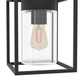 EGLO Trecate Industrial Indoor Outdoor Wall Light - thumbnail 2