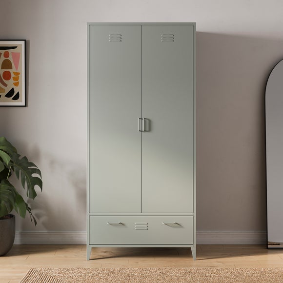 Helga Metal Double Wardrobe - image 1