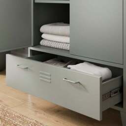 Helga Metal Double Wardrobe - thumbnail 3