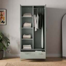 Helga Metal Double Wardrobe - thumbnail 2