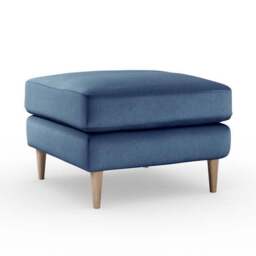 Sven Opulent Velvet Footstool - thumbnail 6