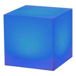Cube Rechargeable Colour Changing LED Outdoor Table Lamp - thumbnail 4