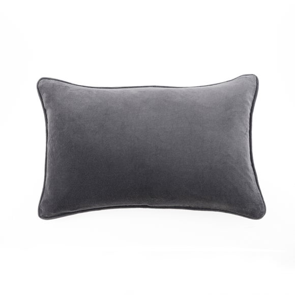 Clara Cotton Velvet Rectangle Cushion - image 1
