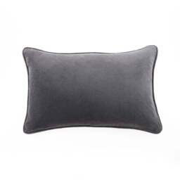 Clara Cotton Velvet Rectangle Cushion - thumbnail 2