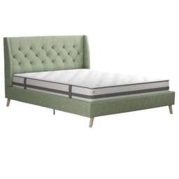 Novogratz Her Majesty Bed, Linen - thumbnail 3
