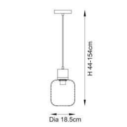 Vogue Tamara Adjustable Pendant Light - thumbnail 6