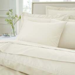 Dorma Luxurious & Silky 500 Thread Count 100% Cotton Sateen Flat Sheet - thumbnail 2