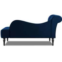 Wisteria Velvet Chaise Lounge - thumbnail 6
