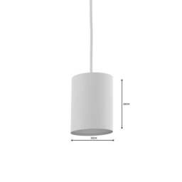 Ava Cylinder Lamp Shade - thumbnail 3