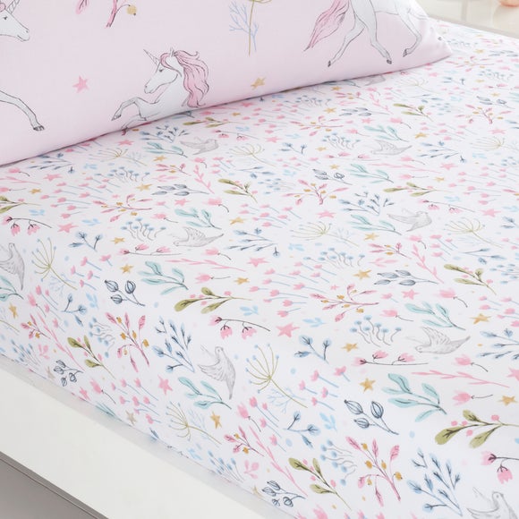 Unicorn Enchanted Pack of 2 Fitted Sheets - image 1