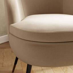 Marcie Luxe Velvet Cocktail Chair - thumbnail 4