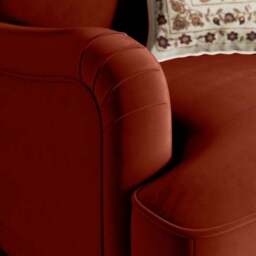 Beatrice II Velvet Armchair - thumbnail 2