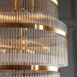Vogue Langdon Grand Art Deco 21 Light Adjustable Chandelier - thumbnail 3