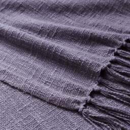 Westcott Slub Cotton Throw Blanket - thumbnail 2